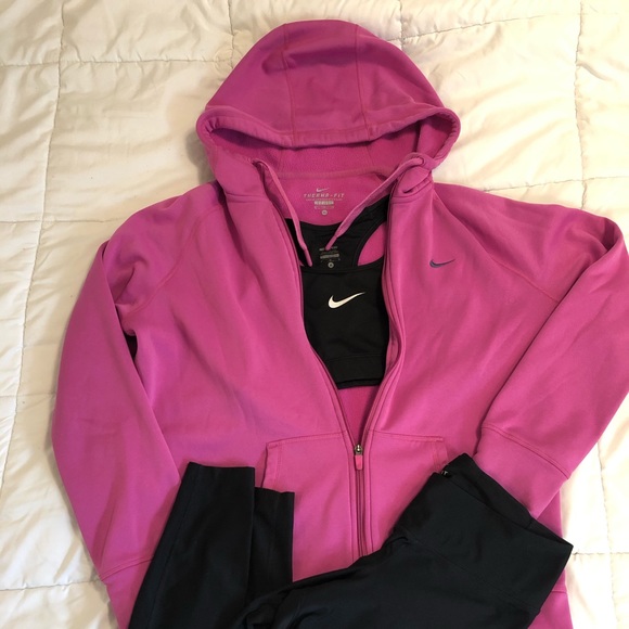 hooded jacket with thumb holes